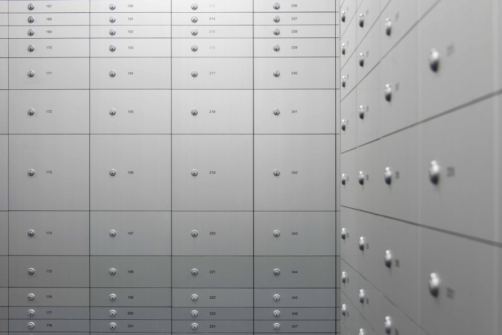Safety deposit locker